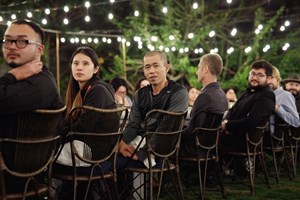 River Lin, Hsiao-Yuan Lin, Wen-chung Lin. VIP Dinner at Abdelmonem Alserkal’s Home Garden. FIELD MEETING Take 6: Thinking Collections (25–26 January 2019). In Collaboration with Alserkal Avenue, Dubai. Courtesy Asia Contemporary Art Week (ACAW).